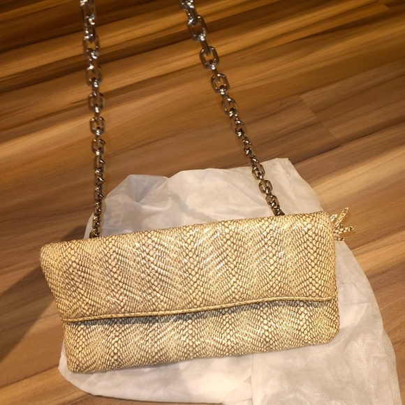 Authentic Cole Haan fold over handbag and clutch - Picture 1 of 6